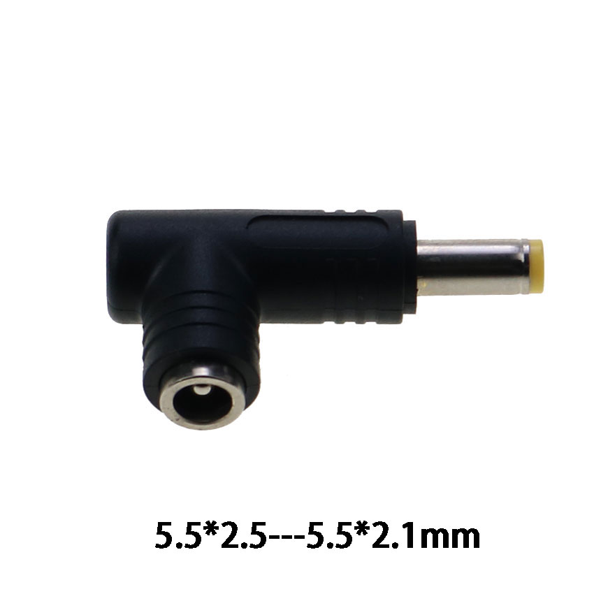 Adaptador de enchufe hembra DC 5.5X 2,5 MM, conectores a 6,3, 6,0, 5,5, 5,0, 4,0, 3,0mm, 2,5, 2,1, 1,7, 1,0mm, 7.4HP, 1 unidad: E