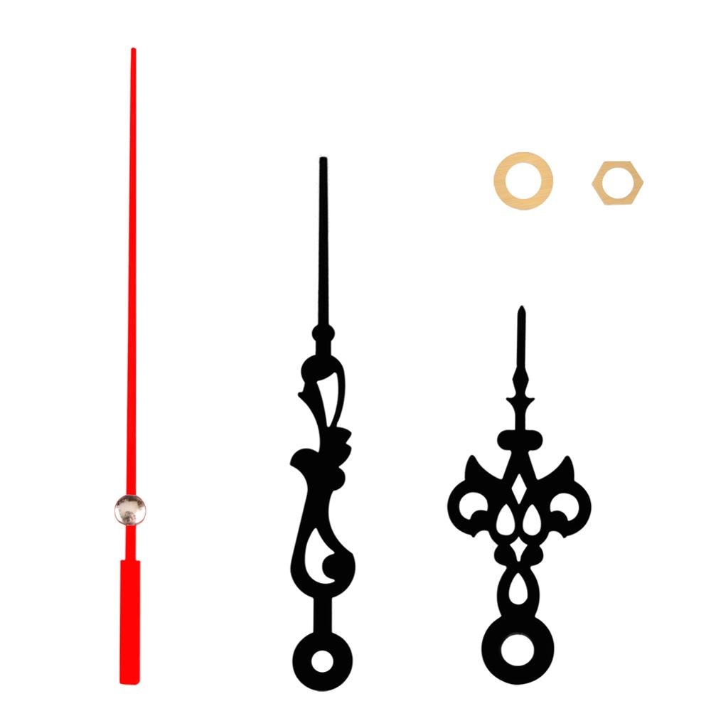 Diy klocka rörelse mekanism guld händer delar händer diy ersätta reparation väggklocka delar kit