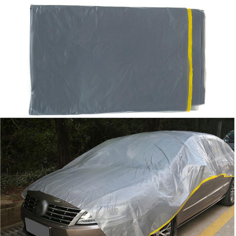 Funda de sofá Extra grande impermeable, paño de plástico de gota, Protector de muebles, antipolvo, para cama, sofá, mesa, silla, a prueba de polvo