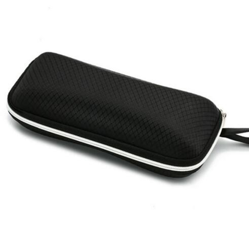 Mænd kvinder briller etui briller solbriller boks hårdt beskytter rejse pack pose briller etui sort bærbart briller tilbehør