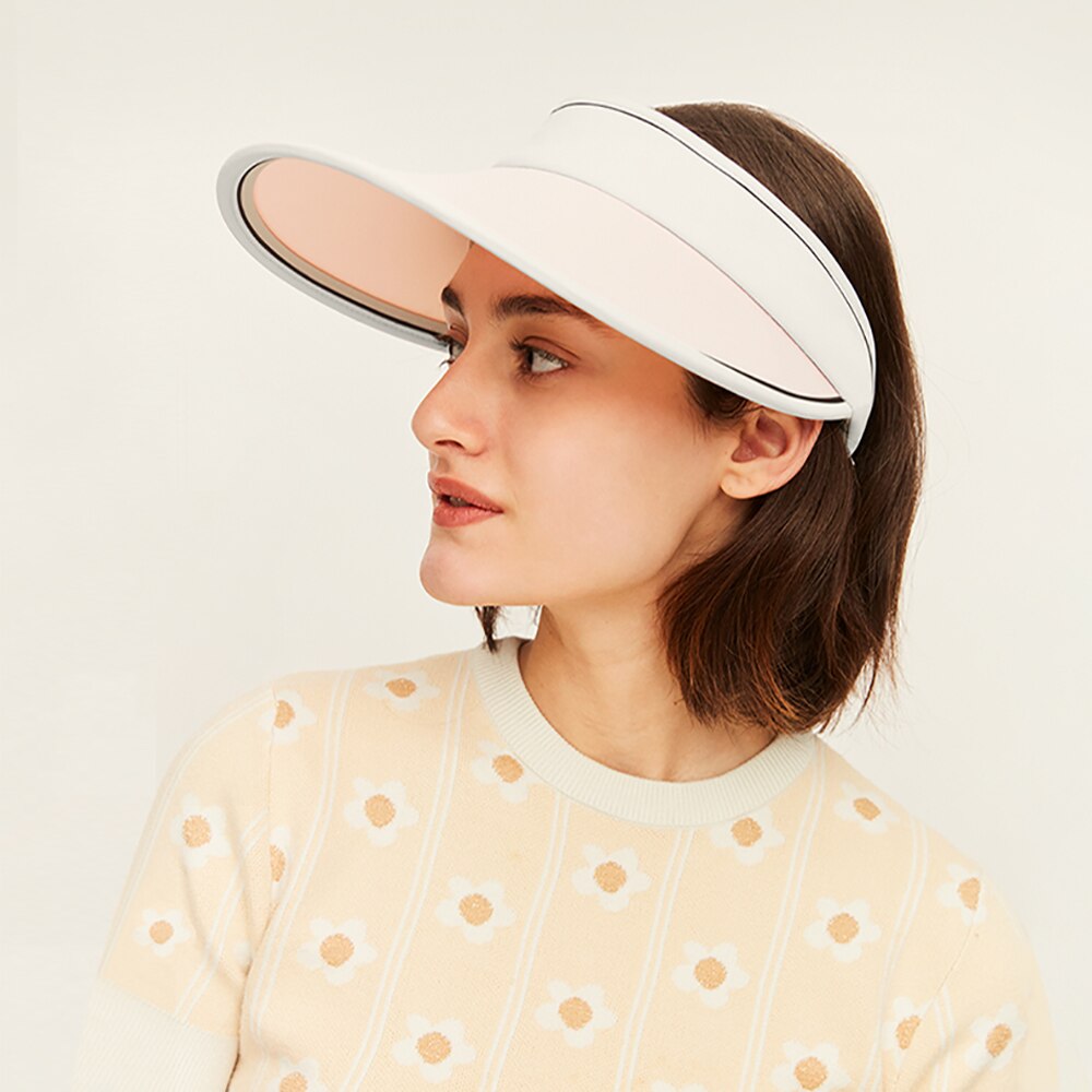 OhSunny Sun Visor Caps Sun Protection Anti-UV Sun Hats for Women Sports UPF50+ Sunscreen Unisex Panama Chapeu Feminino Cycling