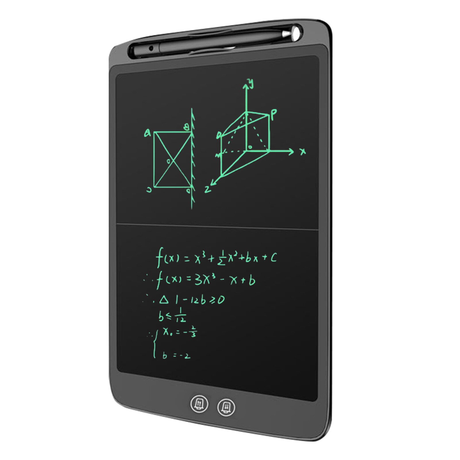 LCD Writing Tablet 12inch Doodle Graffiti Drawing Pad Handwriting Board with Stylus Lock Button for Adults Office Notes: Default Title