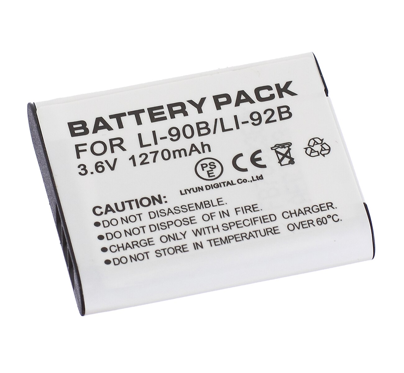Rechargeable Battery Pack for Ricoh DB-110, DB110 and Ricoh GR III, GR3, GRIII, G900, G900SE, WG-6, WG6 Digital Camera