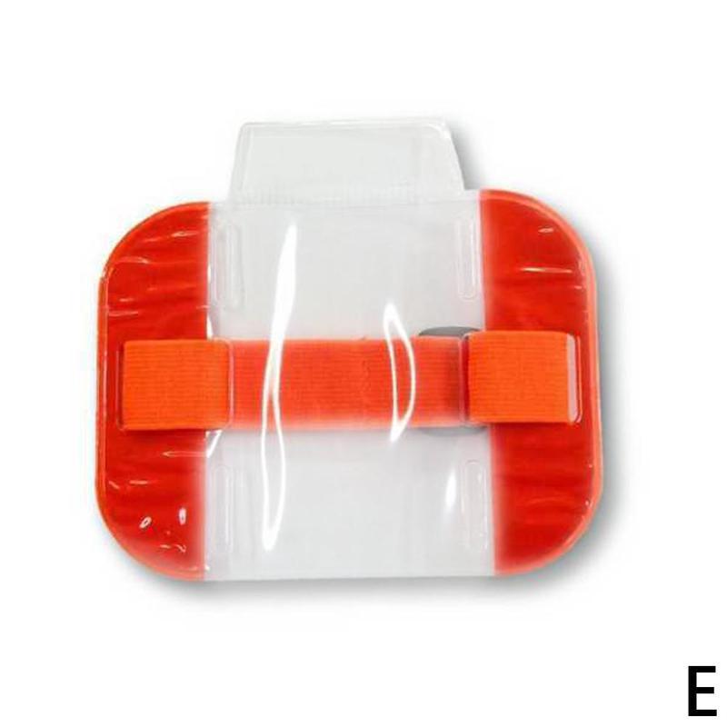 Elastisk armbånd id-badgeholder foto armbånd kredit pvc-kort remkasse kortholder id justerbar elastik  i7 g 6
