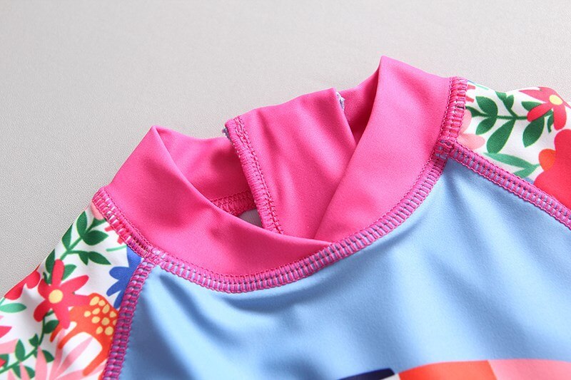 Maiô das crianças para crianças do menino crianças bikini bebê nadar terno pode praia banho coréia meninas ins secagem de manga longa uv50 surf