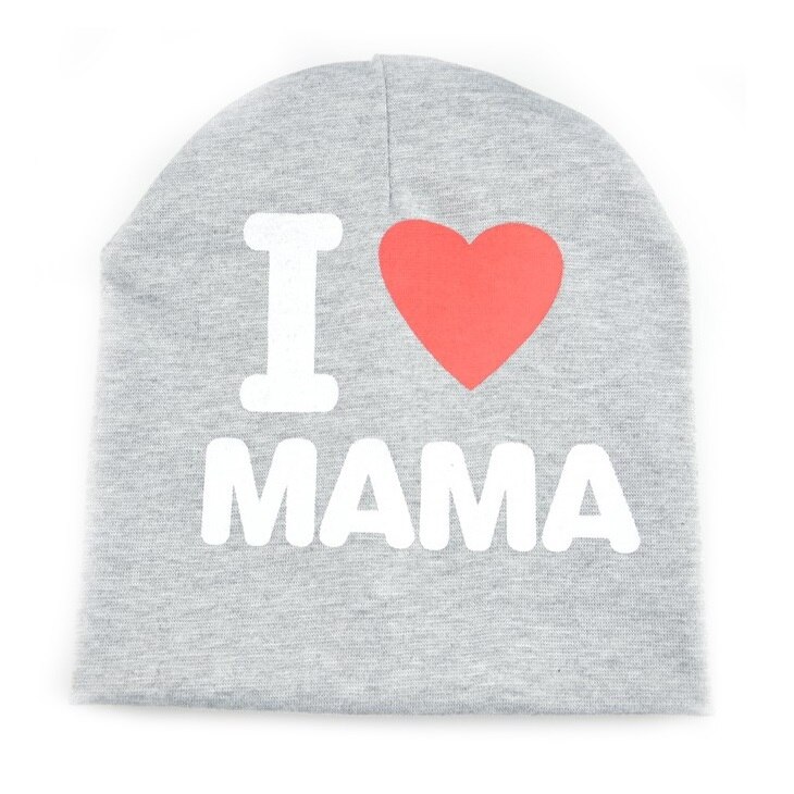 2019 moda primavera outono chapéus do bebê crianças malha quente algodão gorro da criança gorro do bebê para crianças menina menino crochê chapéus do bebê: Gray MAMA