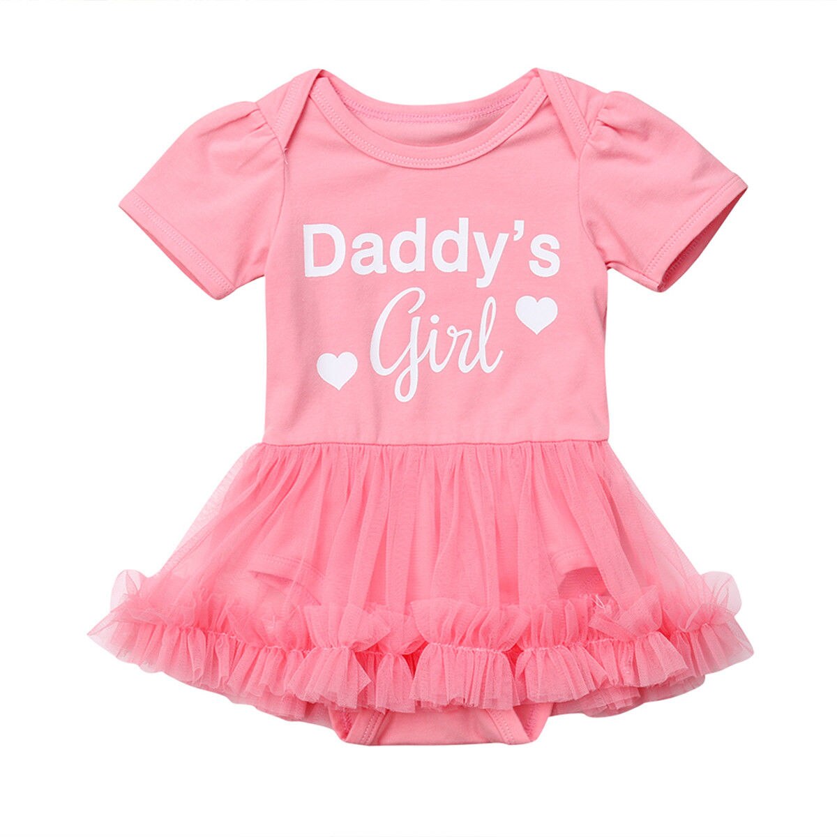 Cute Toddler Newborn Baby Girls Kids Princess Tutu Dresses Outfit Summer Party Baby Girl Clothes 0-18M