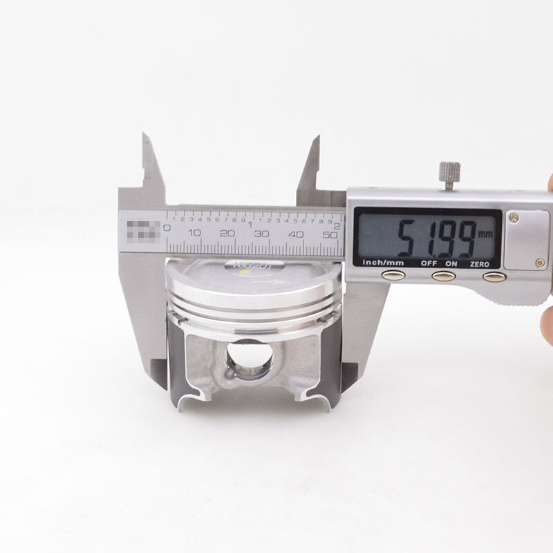 Moottoripyörän 52 mm mäntä 14 mm tappi rengas tiivistesarja kokoonpano haojue suzuki  an125 hs125 hs125t 125cc moottorin varaosia
