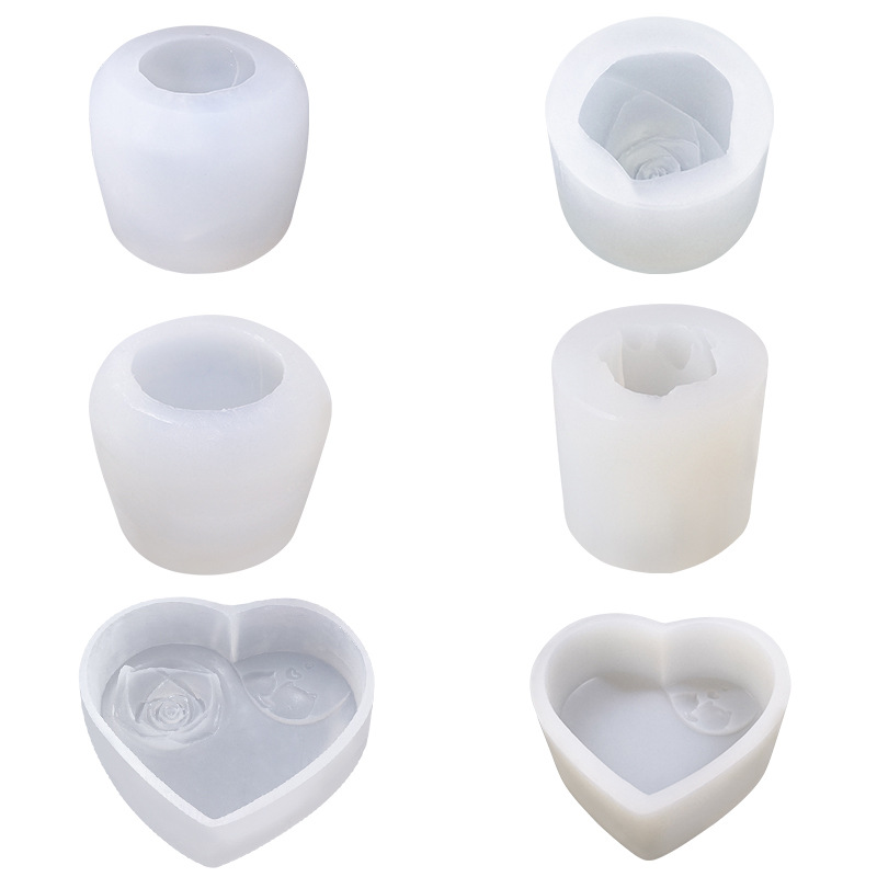 Big 3D flower Soap Mold Silicone Cake Candle Mould DIY Craft Peony Soap Making Molds