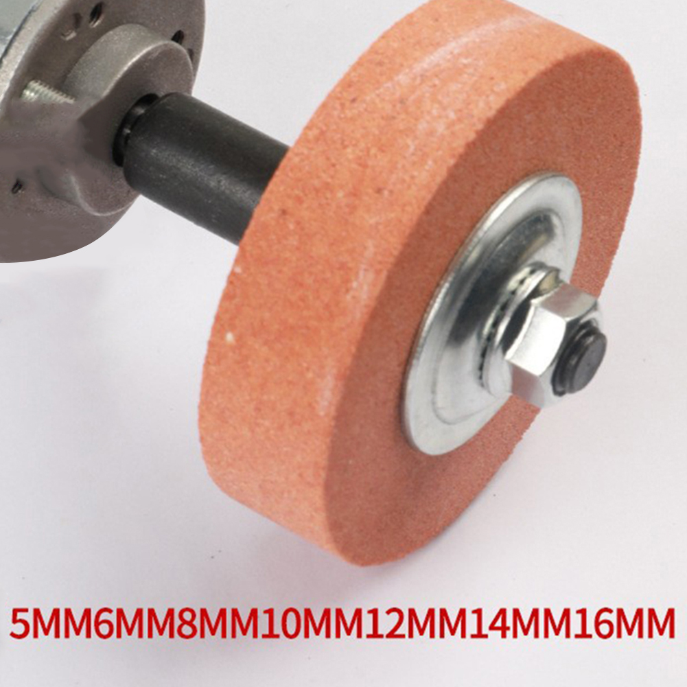 1 sæt spindeladapter til slibning, polering, 5-16mm- akslet motor, bænksliber, slibeskive, forbindelsesaksel, spindeladapter