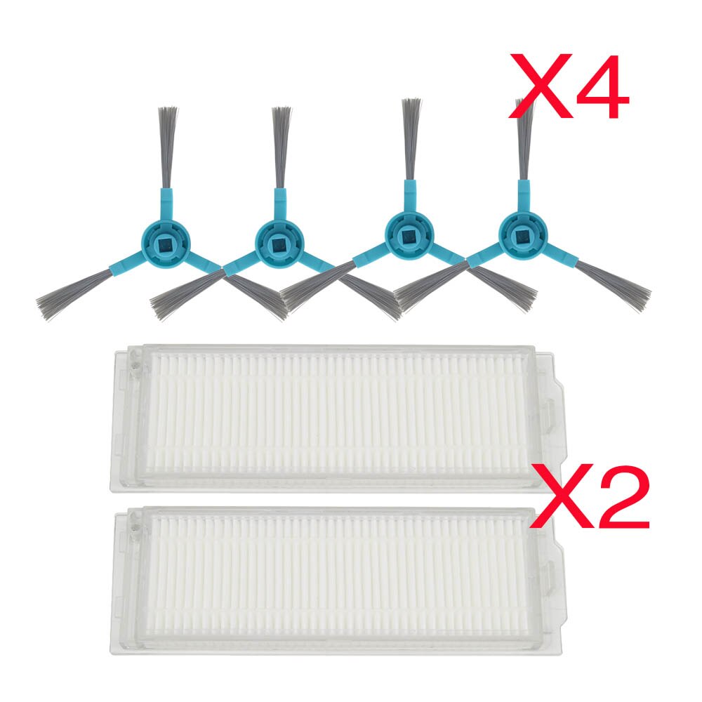 Cecotec-filtro de limpieza al vacío Conga 3290, 3490, 3690, Cepillo Lateral, mopa, almohadillas, repuestos, Cepillo Lateral Proscenic m7: plum