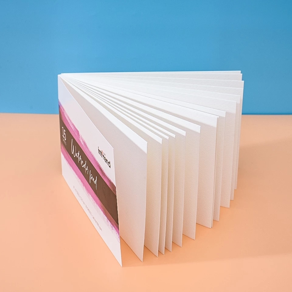 Professionele 15 Vellen 300G Aquarel Papier Pad Blank Handgeschilderde Gouache Aquarel Schetsboek Kunstenaar Student Art Supplies