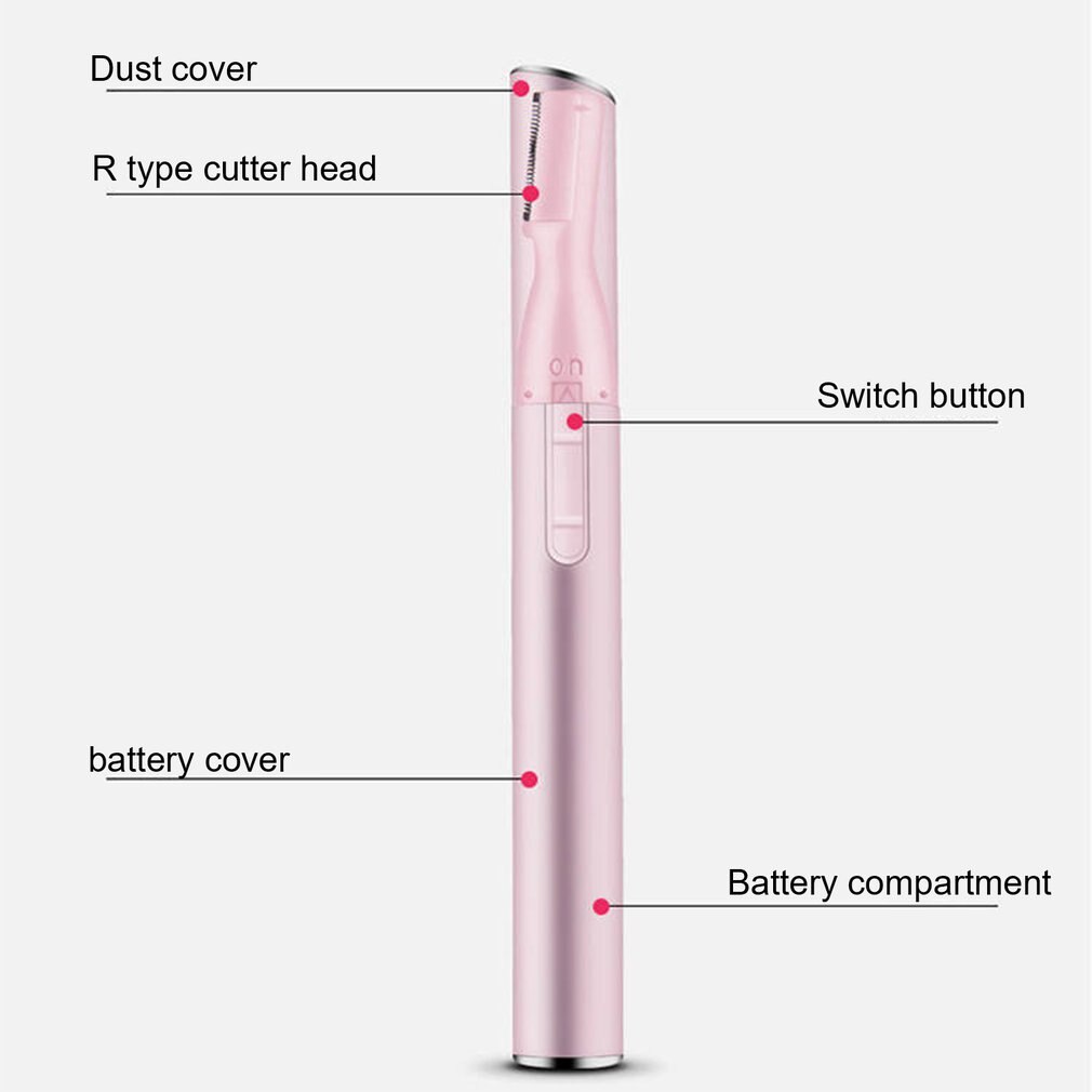 Cuchilla eléctrica multifunción para moldear cejas, maquinilla de afeitar para mujer, depilación Facial corporal, piernas, axilas, depiladora, recortadora de cejas para nariz