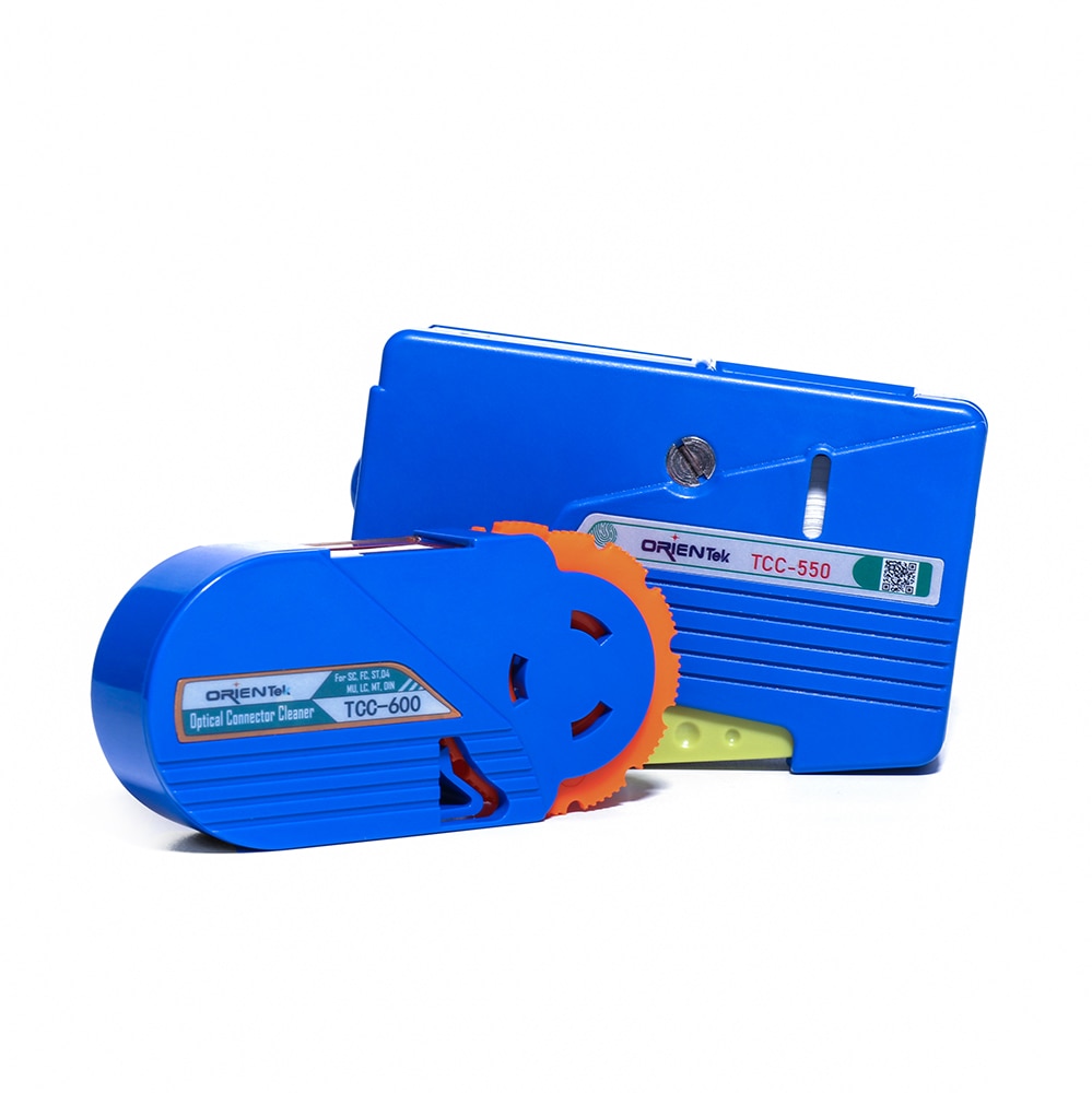 Orientek Ftth Fiber Optic Cleaning Doos, Fiber Optic Connector Cleaner, optische Cassette Schoon Tool Sc/Fc/St/Lc/Mu/Pc/Apc