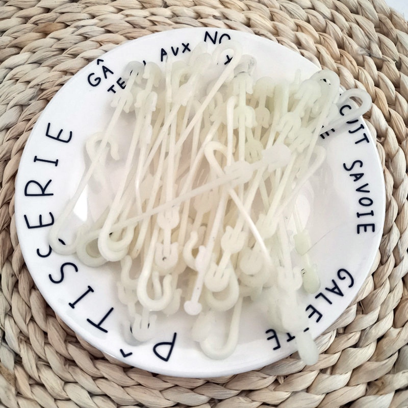 Garden Vegetable Hook Plant Vegetable Grafting Clips Fastener Vines Tied 50pcs Durable Plants Cherry Tomato Support Clip Vine