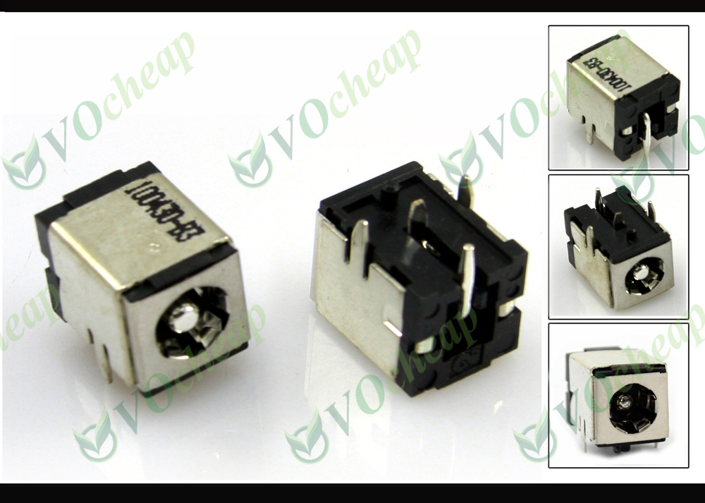 5 x laptop-dc-stromanschluss für asus  g72 g72gx g73sw g51 g51vx g60 g60vx x83 z84 g73 g73j g73jh g73jw f8 f9 c90 n80 s96 pj015-2.5mm