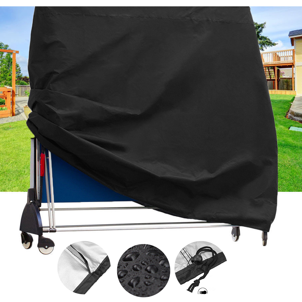 Polding Klingeln pong tisch abdeckung Ich bin Freien Sonne Schatten Tuch Staub Tischtennis Tisch Tisch Staub Abdeckung Freien Staubdicht Garten