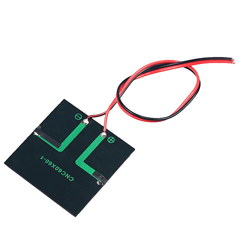 1PCS 1V 1.5V 2V 3V 3.5V Solar Panel With 30CM Wire Mini Solar System DIY For Battery Cell Phone Charger 300mA 500mA 0.3W 0.65W