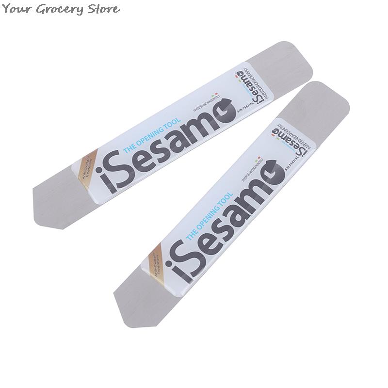 Spudger à levier souple et fin, lame en acier inoxydable, pour téléphone portable, tablette, écran, batterie, outils d'ouverture pour Samsung, IPhone, IPad, 2 pièces