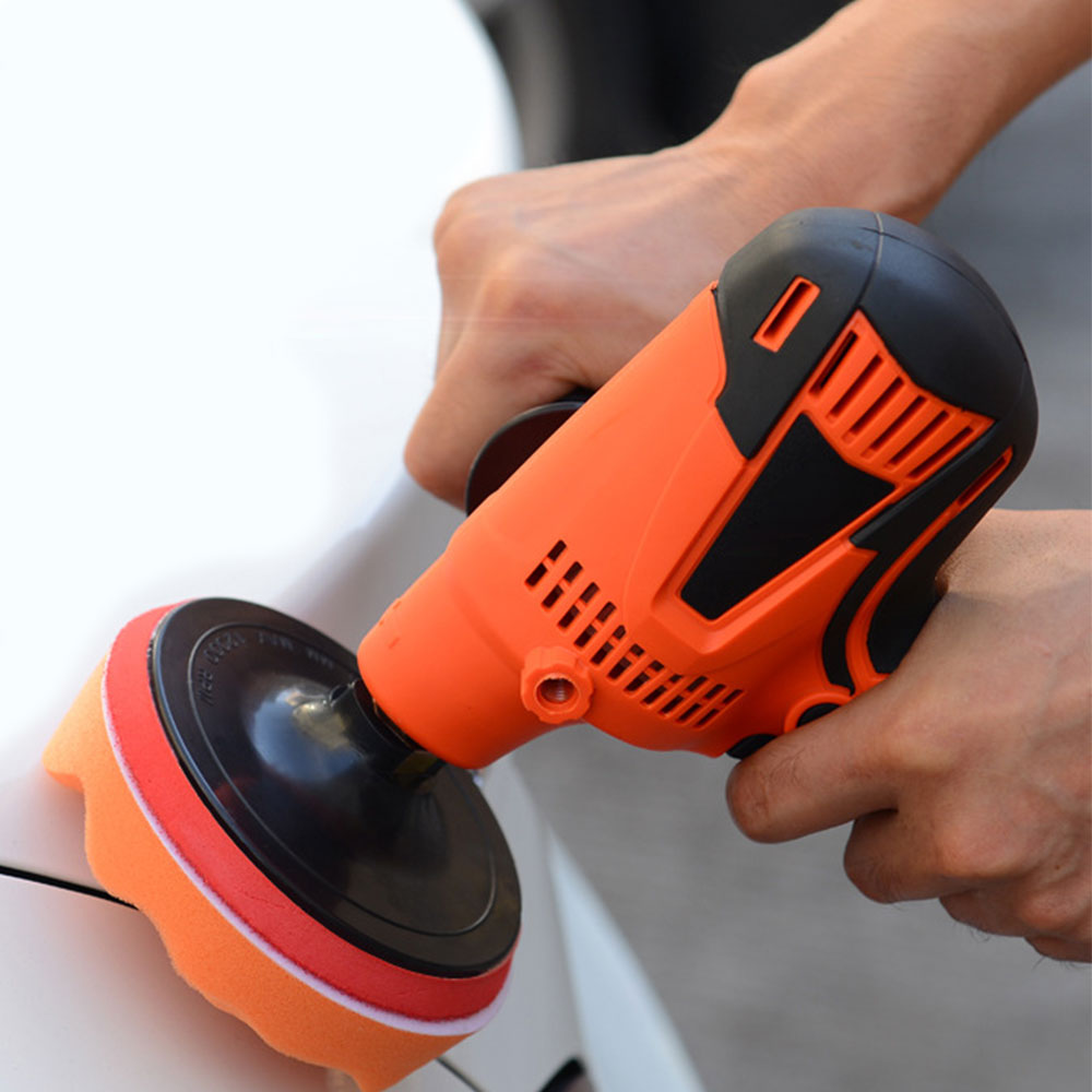 800W Electric Car Polisher Machine Adjustable Speed Auto Polishing Car Waxing Grinding Machine For Paint Care Tools