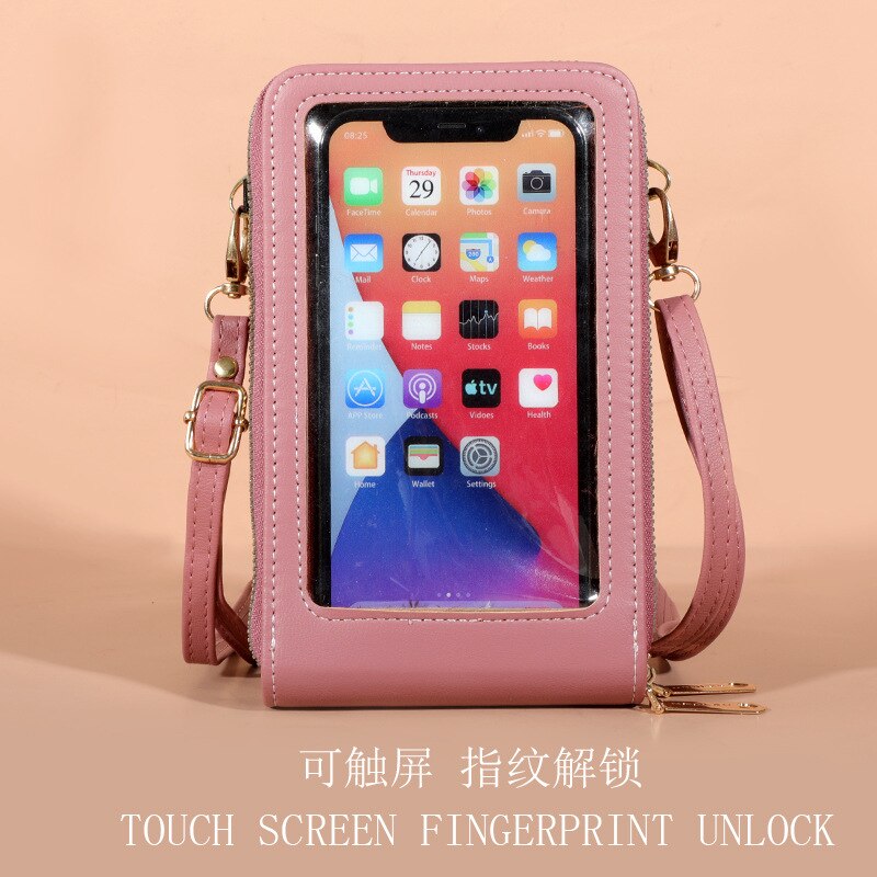 Vrouwen Schoudertas Pu Leather Crossbody Telefoon Tas Portemonnee Kaart Handtassen Messenger Draagbare Kleine Vierkante Tas Voor Meisjes Vrouwelijke