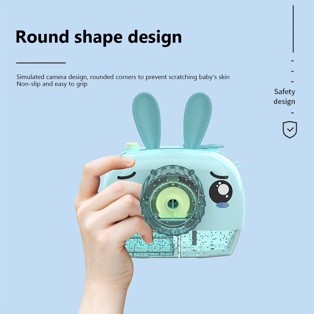 Elektrische Automatische Blase Set Kaninchen Elch Kamera Licht Musik Blase Gebläse Maschine Spielzeug Kinder Seife Wasser Blase Gebläse Maschine Spielzeug