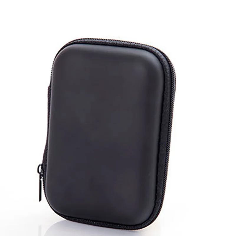 Retângulo saco de armazenamento do telefone móvel cabo dados carregador pontas dos dedos pacote saco portátil zip lock organizador caso caixa armazenamento: Vermelho