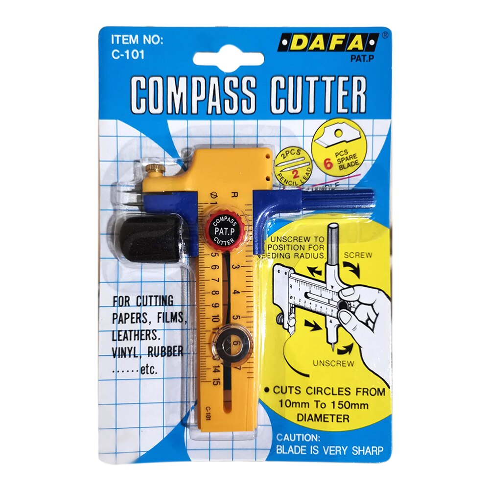 Scrapbooking Paper Crafts Patchwork Accessories DIY Cardboard Rotary Cards Making Circle Cutter Adjustable Manual Sewing Tool