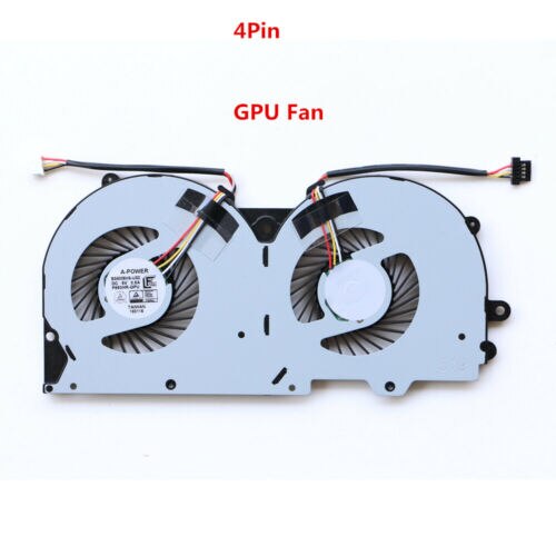 CPU COOLING Fan &amp; GPU fan for Clevo P950 P950HR P950ER T97 T96E T800 4 wire &amp; 3 wire radiator fan: 4 wire GPU fan