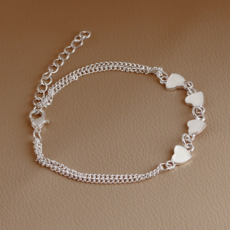 Vintage Lichtgevende Strand Enkelband Foot Chain Shell Hard Sieraden Charmante Glow In The Dark Hart Enkelbandje
