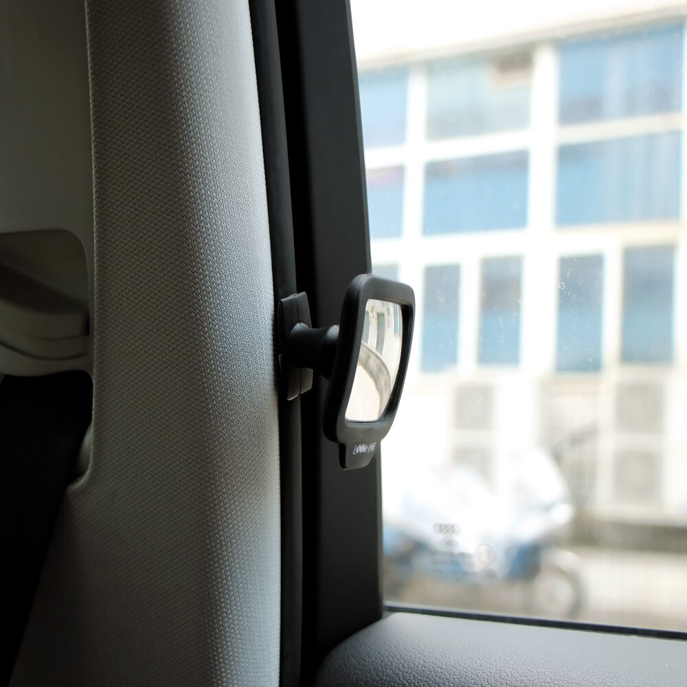 Car Rear Magnet Mirror 270 Degrees Wide Angle Car Auxiliary Rearview Mirror Eliminate Blind Point for Car Safety Universal
