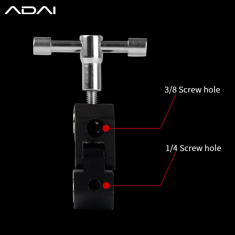 ADAI crab clamp clamp photography large universal bracket magic arm strange hand vigorously fixed clip tripod olecranon clip