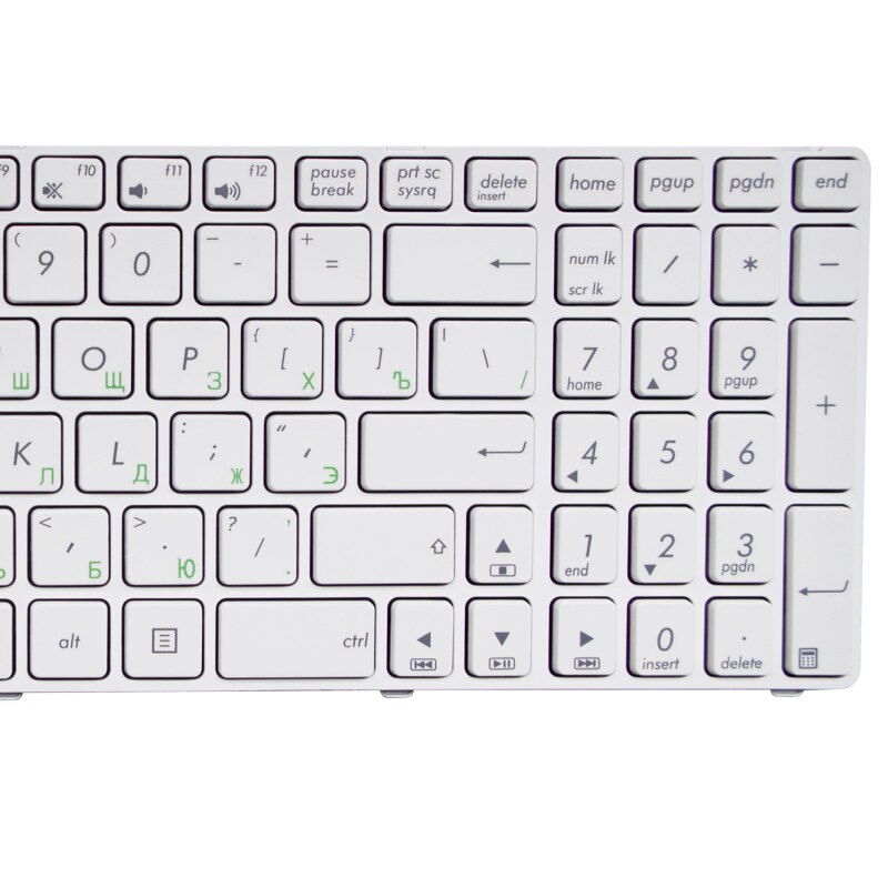 RU teclado para ASUS X52 X55A X52F X52J X52N X52JC X52JR X52JT X52JU X52DE X55 X55C X55U G72 G73 G72X G73J NJ2 Rusia