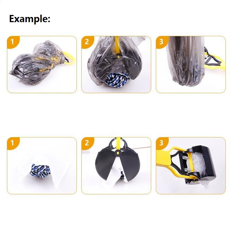 Recogedor de mascotas de 28 cm de largo, utensilio para recoger excrementos, pala con mango para limpiar residuos de animales, perros, cachorros, recolector de gatos al aire libre, herramientas de limpieza