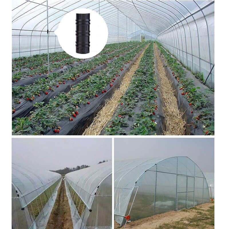 30 stuks/partij 25mm kasframe buisklem klem filmnet schaduwzeilen klem huis tuingereedschap buisklem connectoren