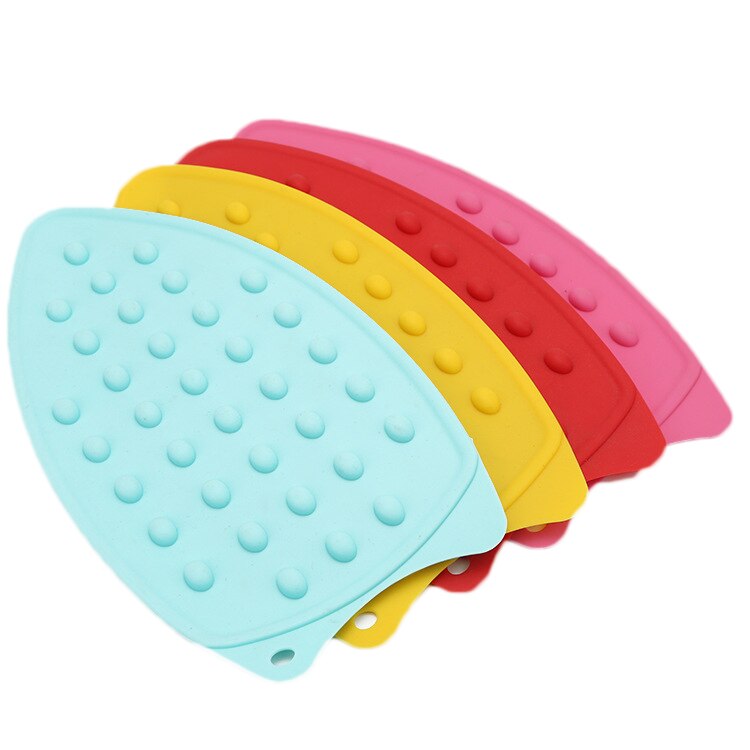 Table Decoration Iron Pad Ironing Board Heat Resistant Iron Mat Dotted Table Mat Portable Silicone Iron Rest Pad Placemat