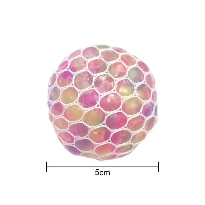 Vendita calda uva elastica spremere sfiato palla mano pizzico decompressione palla colorata palla giocattolo ingannevoli