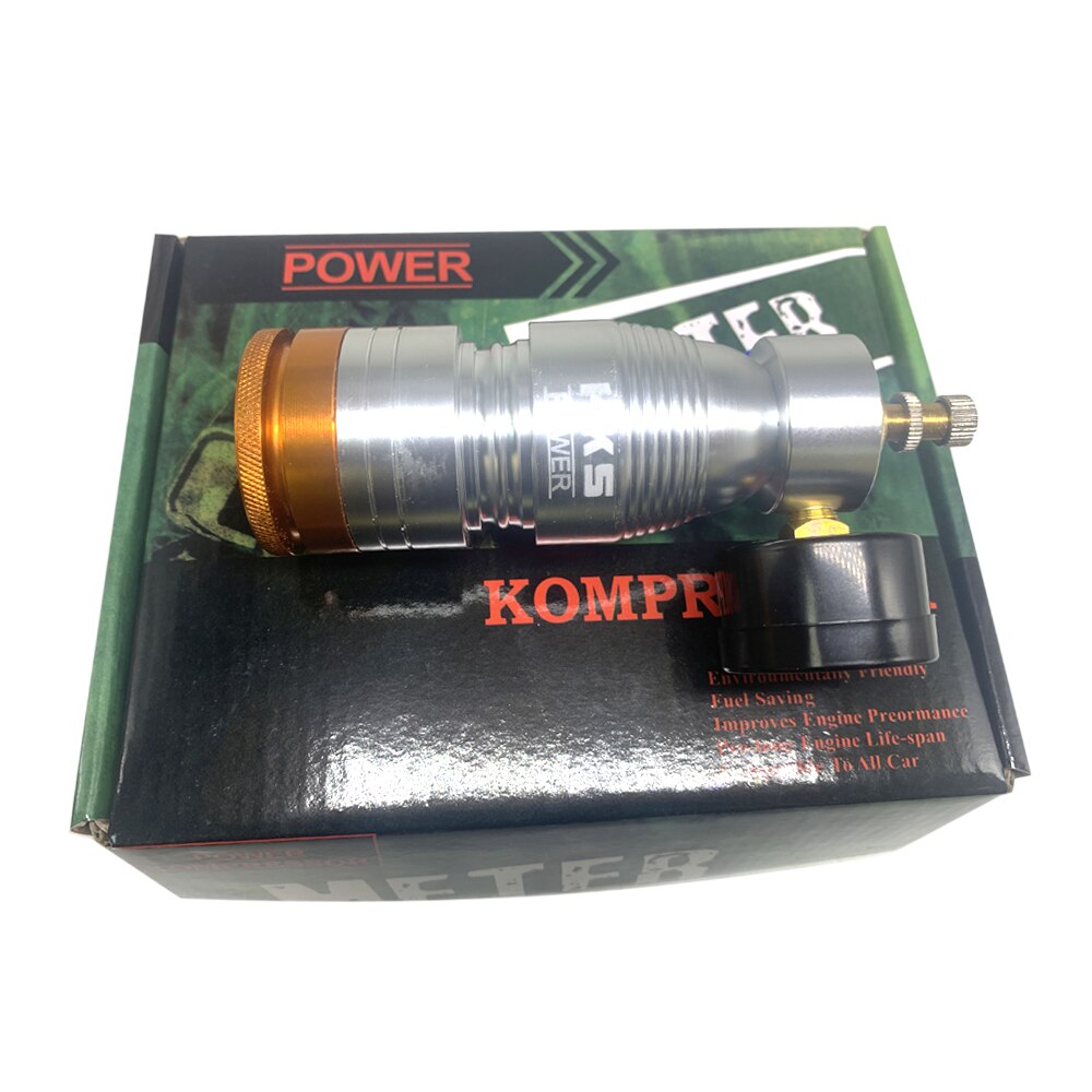 HKS Power Micro Air Kompressor Power Compressor Fuel Saver with Meter