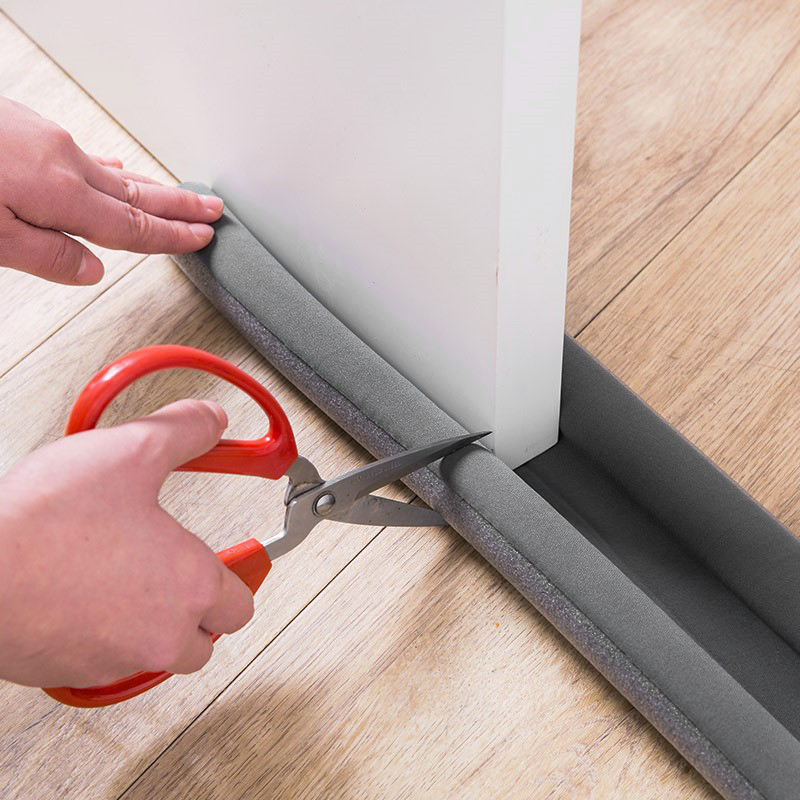 Door Bottom Sealing Strips - Sound Insulating, Adhesive Gap Fillers for Doors & Windows, Wind-Proof & Warmth-Preserving Stickers