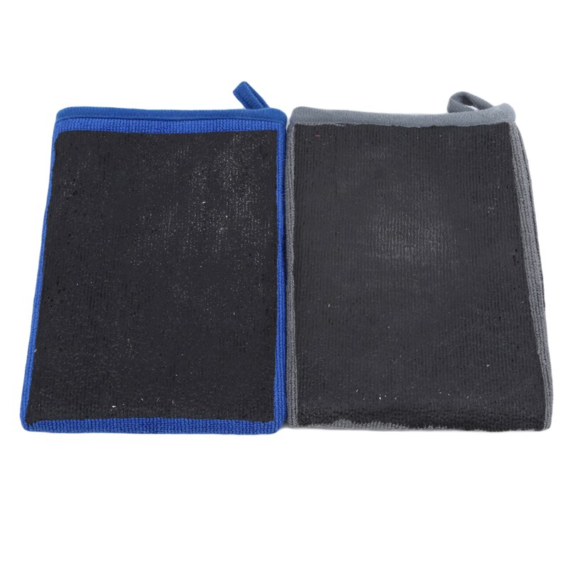 Barra de arcilla mágica para lavado de coches, manopla, paño de arcilla para el cuidado de limpieza del coche, toalla de microfibra con esponja, paño de arcilla