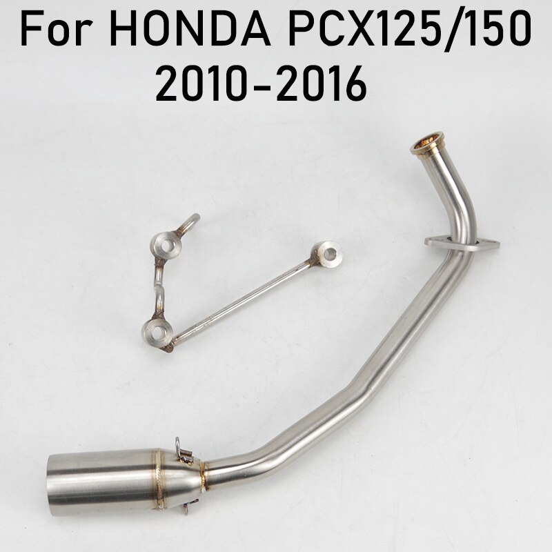 Slip On For Honda PCX 125 PCX 150 PCX125 - Motorcycle Exhaust Modified Front Connection Mid Link Pipe