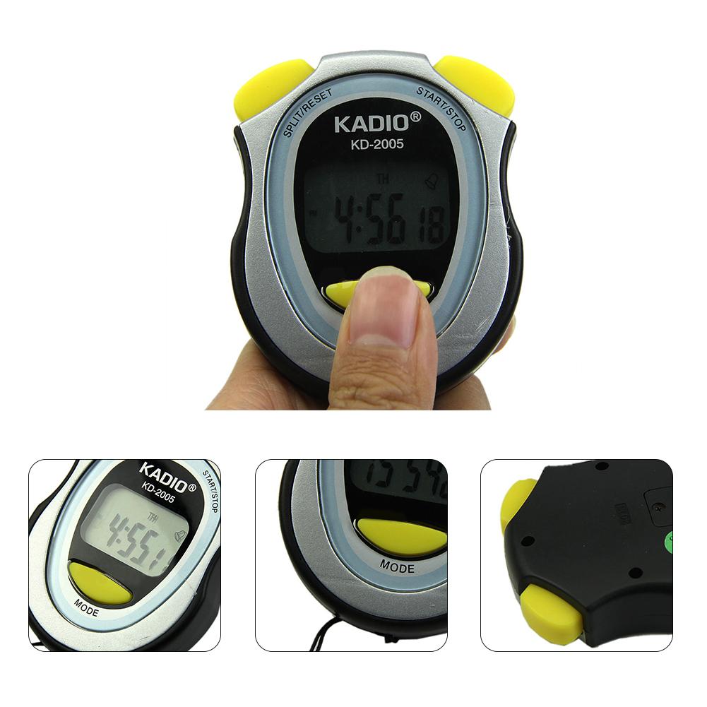 Cronómetro para caminar, correr, árbitro deportivo, cronógrafo, temporizador Digital