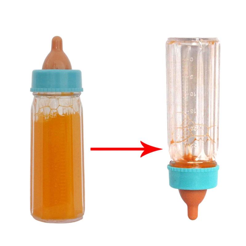 Botellas mágicas de muñeca con jugo líquido que desaparece, juguete para juego de imitación para niños extraños, alivia el estado de ánimo, relaja la concentración
