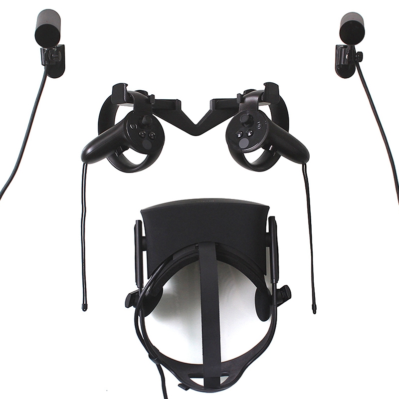Muur Haak Stand Mount Voor Oculus Rift Cv1 Vr Headset & Pers & Sensor Muur Haak Stand Voor Vr Oculus headset