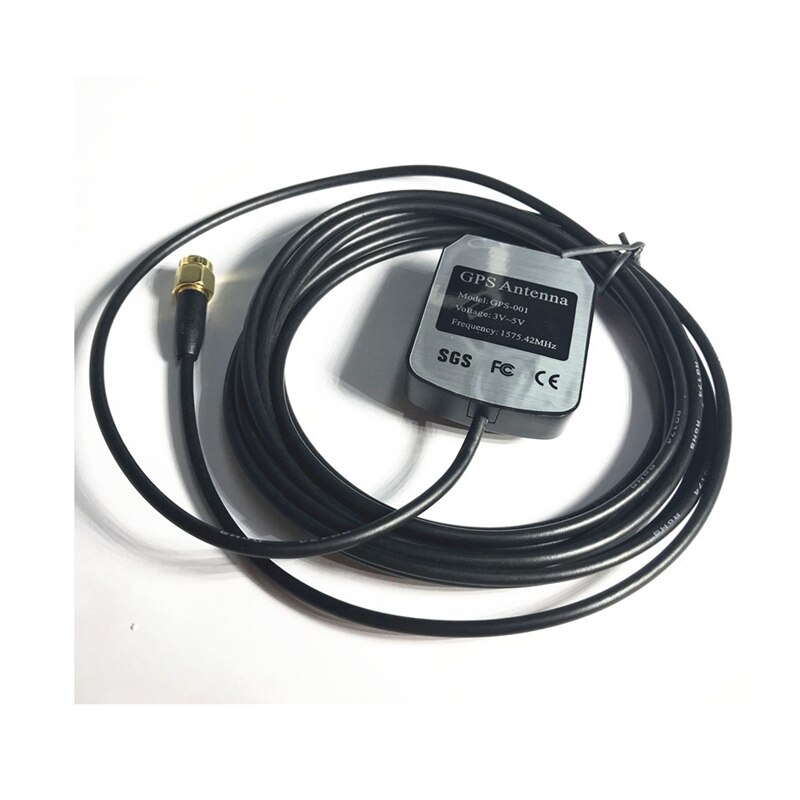GPS active antenna SMA interface GPS module Antenna 3m long car navigation Antenna 28DB High Gain