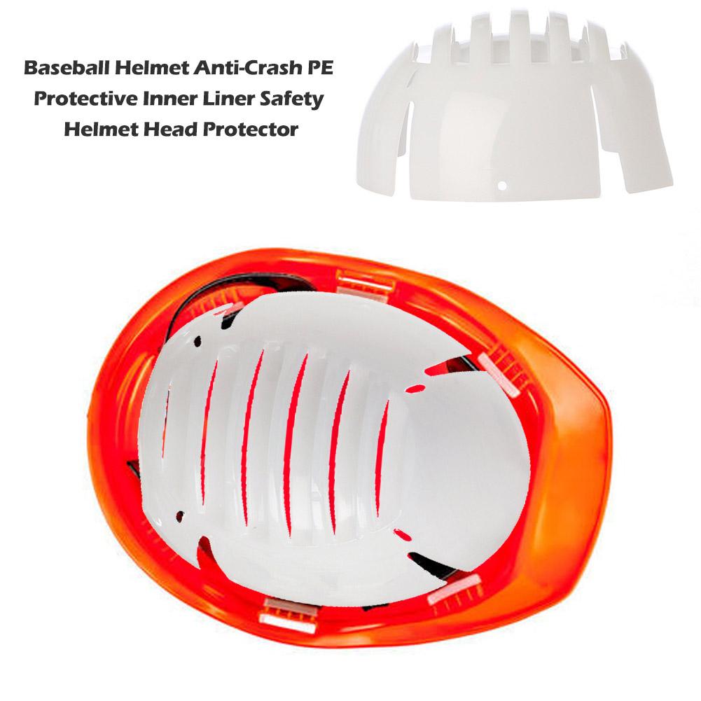 1pc Baseball Helm Anti-Crash PE Schutz Inneren Liner Sicherheit Helm Kopf Protector für 58-62cm kopfumfang