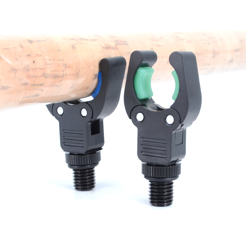 Hirisi 2 stks Karper Hengelsteun Hoofd Butt Hengel Houder Kunststoffen Grijper voor Vissen Alarm en Buzz Bar AC143