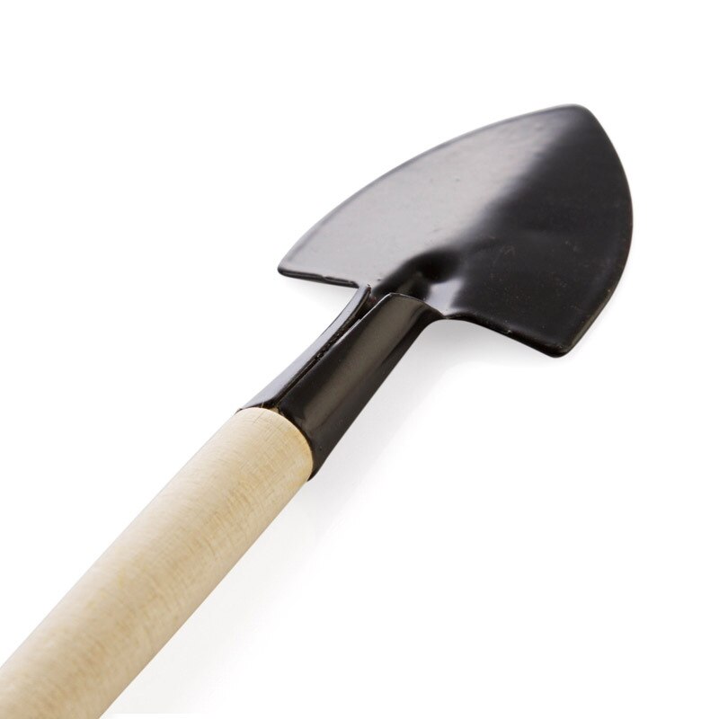 3 st/set mini trädgårdsredskap liten spade kratta spade hem krukväxter mini grävverktyg trähandtag metallhuvud trädgårdsredskap