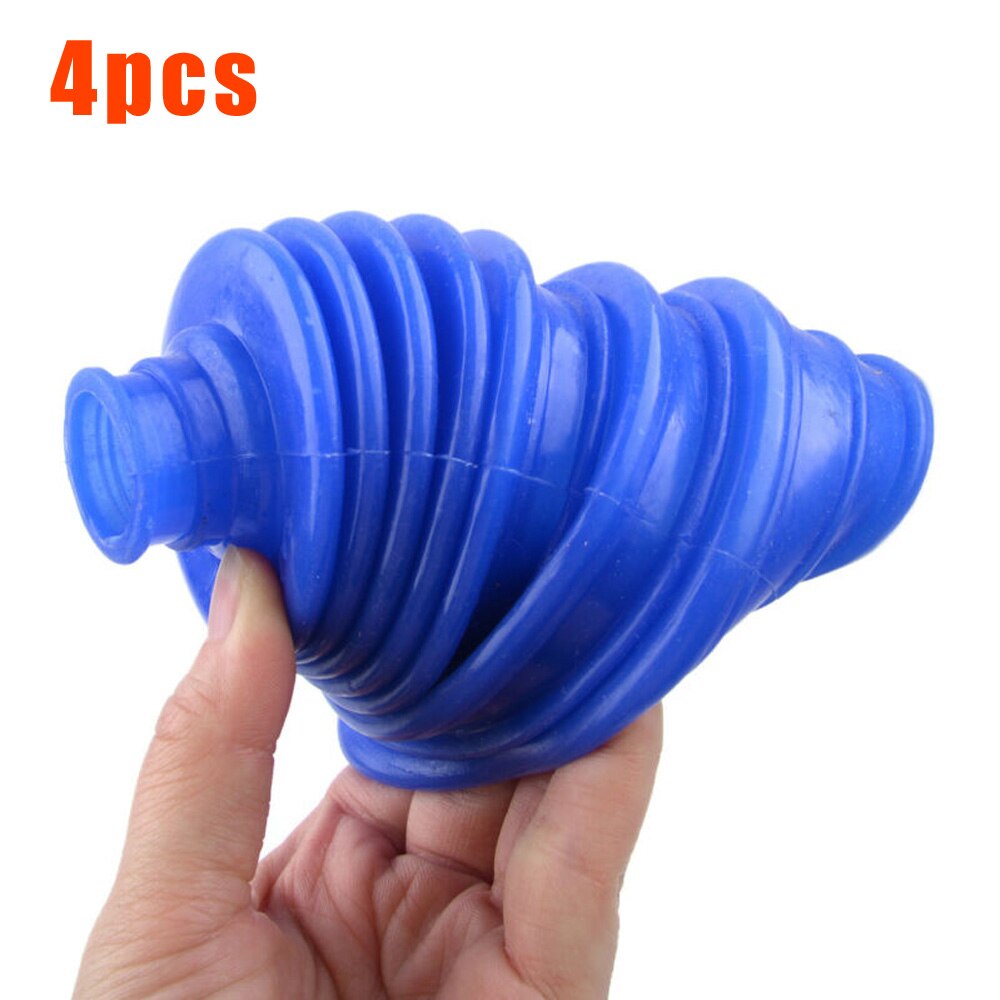 4pcs Joint Boot Drive Shaft Silicone CV Constant-Velocity Brand Durable