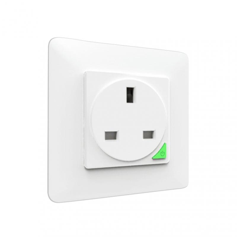 WiFi Smart Wireless Plug US UK Adaptor Remote Voice Control Power Outlet Timer Socket For Alexa Google Home Tools: UK Plug 16A